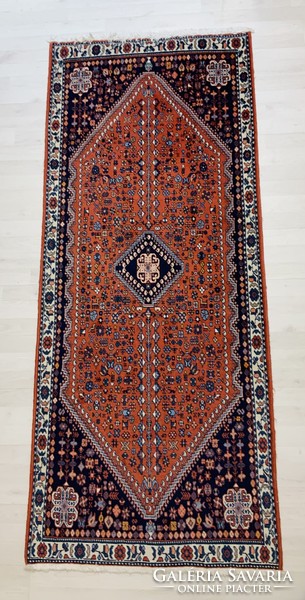 Iranian hand-knotted abadeh rug