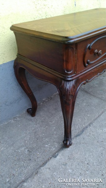 Baroque console table with drawers