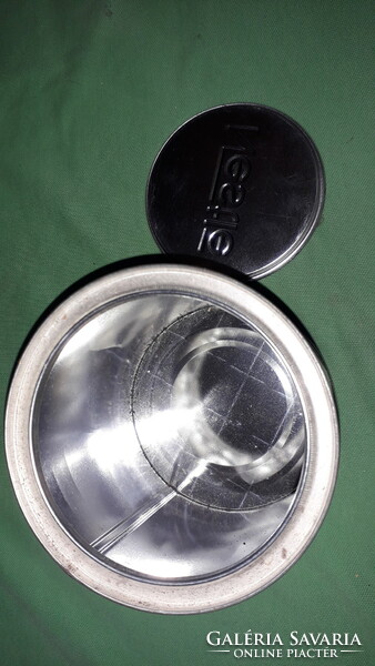 1999 Retro nescafé classic instant coffee metal plate round box flawless 13x10 cm as shown in the pictures