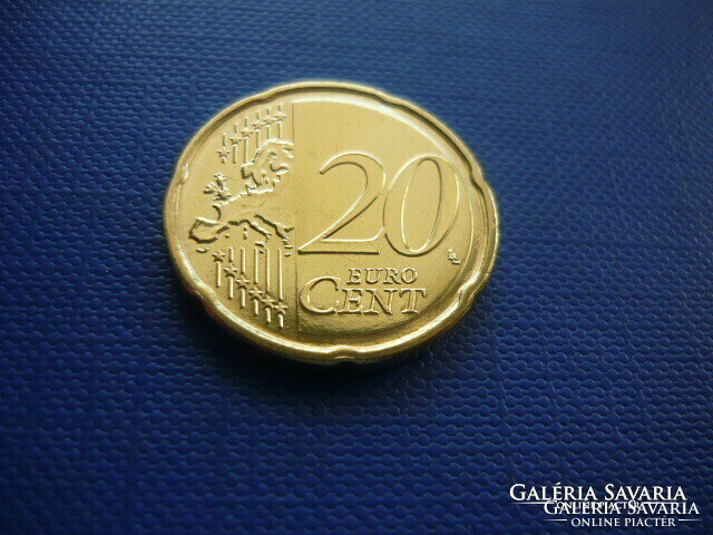 FRANCIAORSZÁG 20 EURO CENT 2021 UNC! RITKA!