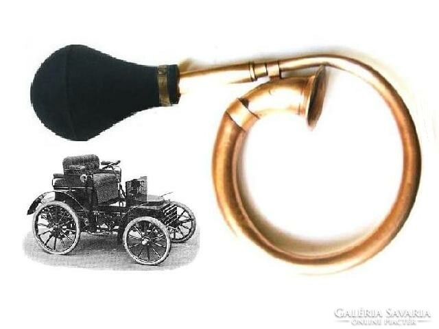 Antique original Mercedes Benz horn, car horn, circa 1900