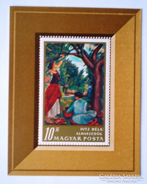 B61 / 1967 Festmény III.  blokk postatiszta