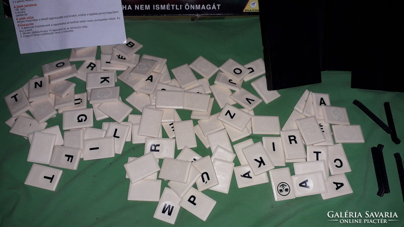 Quality piatnik rummikub board game - game with the letters complete as shown in the pictures