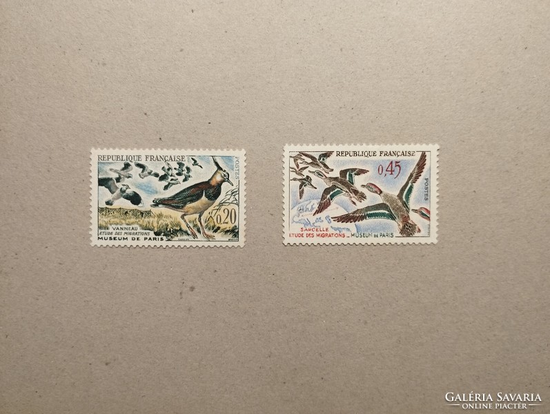 Fauna of France, birds 1960