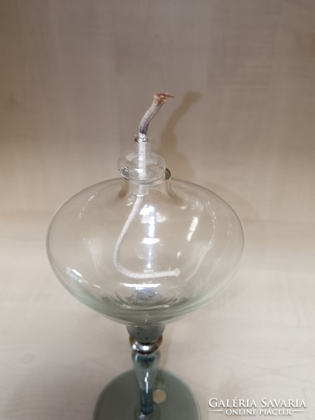 Italian design glass pipe with oil candle