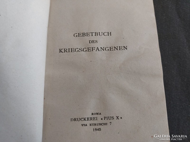 (K) metal folder with documents, German POW work?