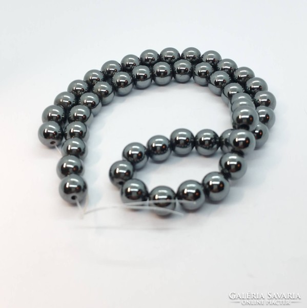 Hematite mineral pearl 10 mm