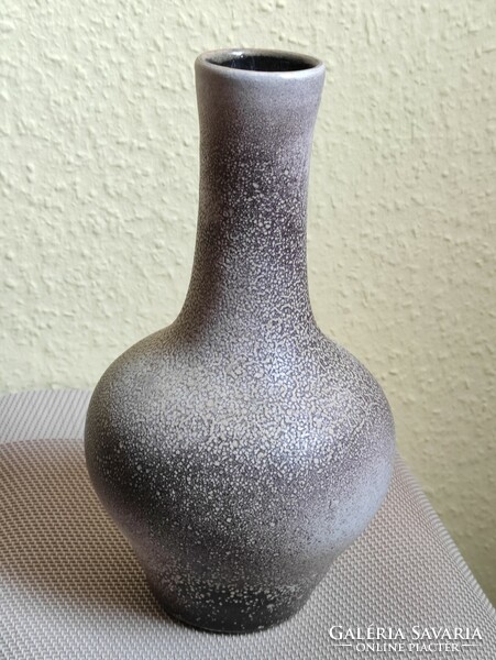 Marked industrial art gradient glazed ceramic vase from the legacy of photographer g.Maxi