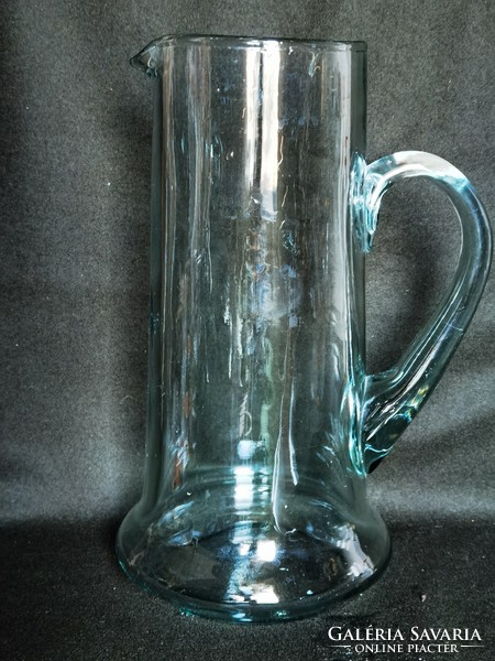 Vintage blown glass jug