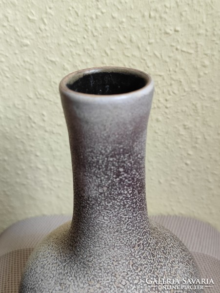 Marked industrial art gradient glazed ceramic vase from the legacy of photographer g.Maxi