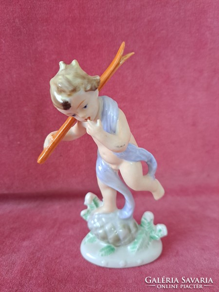 Ilmenau dancing child porcelain figurines