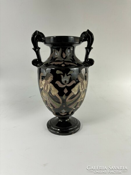 Bertalan Korondi early vase with handles - 1949 -