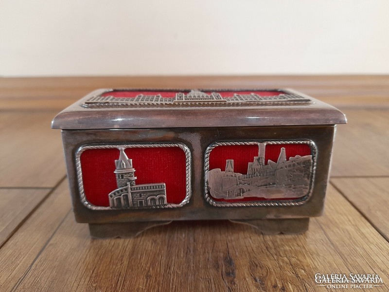 Old silver box
