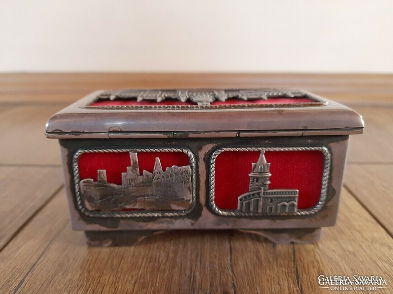 Old silver box