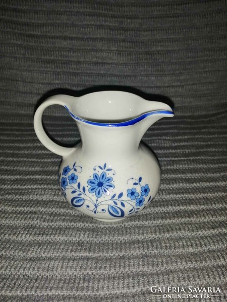 Seltmann Weiden Bavaria porcelán kék virág mintás tej kiöntő ( (A9-1)