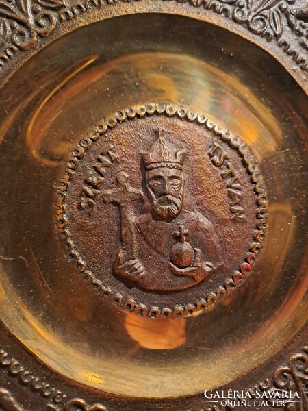 Saint Stephen memorial plate