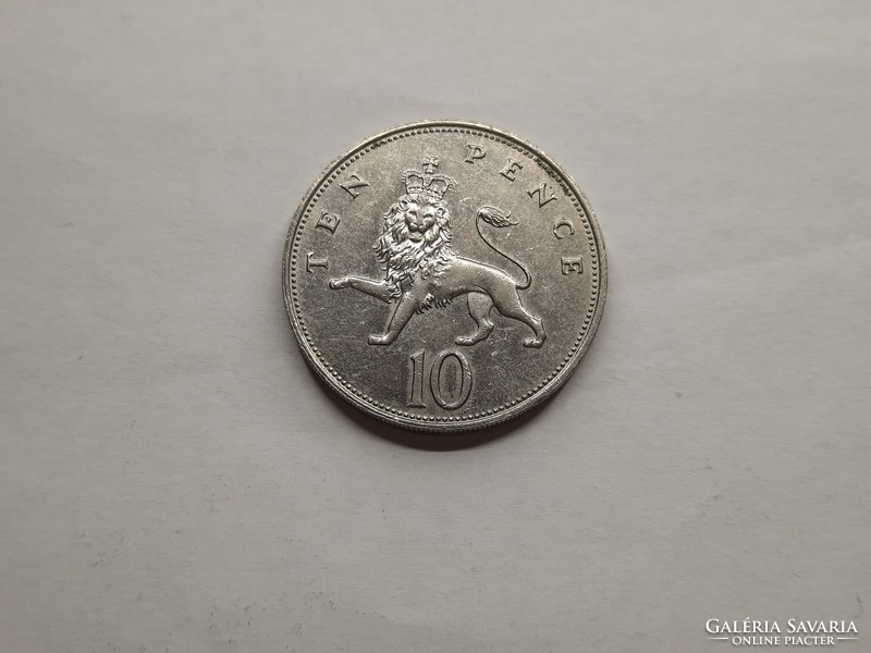 Egyesült Királyság 10 penny 1982 BU (205.000 vert darab)