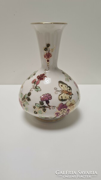 Zsolnay butterfly vase 15 cm