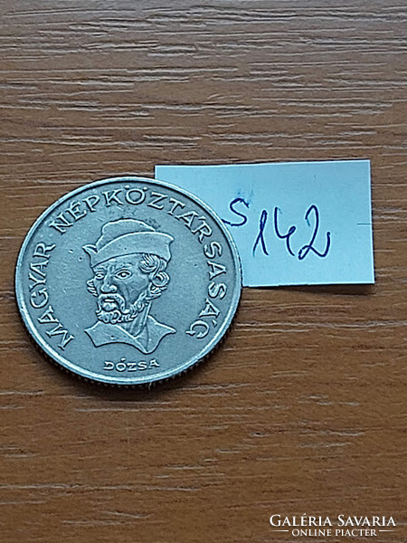 MAGYAR NÉPKÖZTÁRSASÁG 20 FORINT 1985 Réz-nikkel, Dózsa György  S142