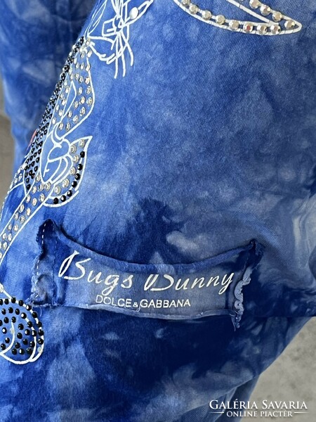 Dolce&Gabbana Tapsi Hapsis térdnadrág, kényelmes bő fazon