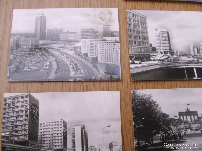 Berlin (ddr) 10 pcs.-Os old photo series