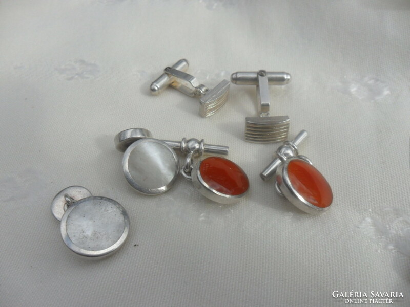 17 Pairs + 4 Silver Cufflinks Collection