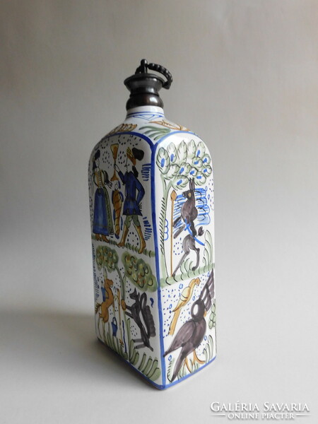 Bottle with Haban pattern 24.5 Cm