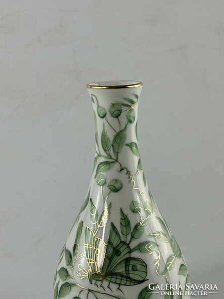 Herend zova vase with butterfly