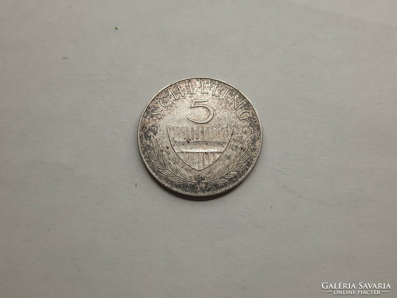 Austria 5 schilling 1961 (ag 0.640)
