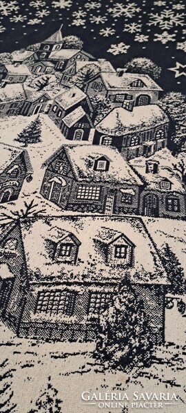 Winter landscape tapestry, tablecloth (l4501)