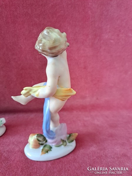 Ilmenau dancing child porcelain figurines