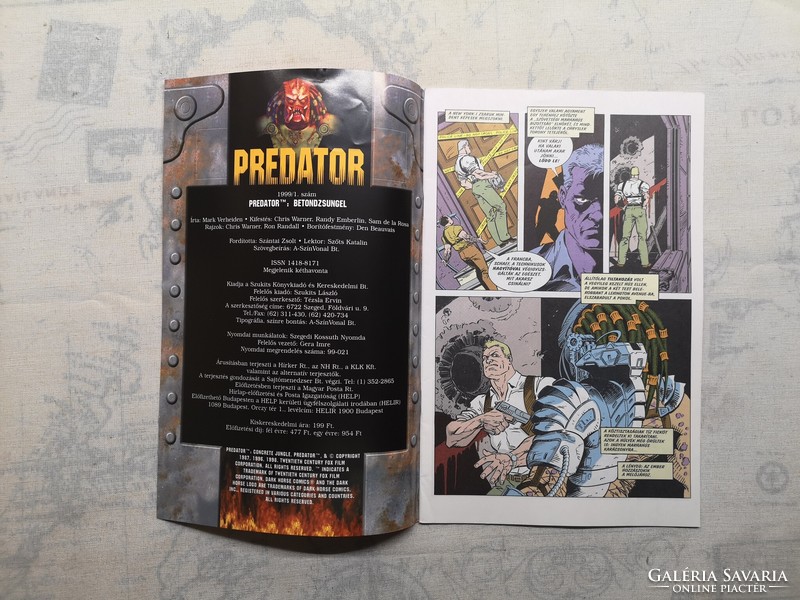 Predator - Betondzsungel 1999/1. szám