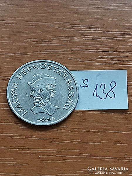 MAGYAR NÉPKÖZTÁRSASÁG 20 FORINT 1984 Réz-nikkel, Dózsa György  S138