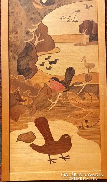 Inlay picture - birds