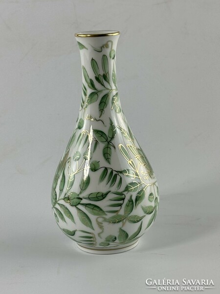 Herend zova vase with butterfly