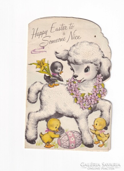 H:35 Húsvéti Üdvözlő boríték képeslap