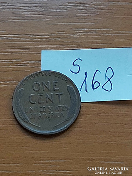 USA 1 CENT 1935  Kalászos penny, Lincoln, BRONZ  S168