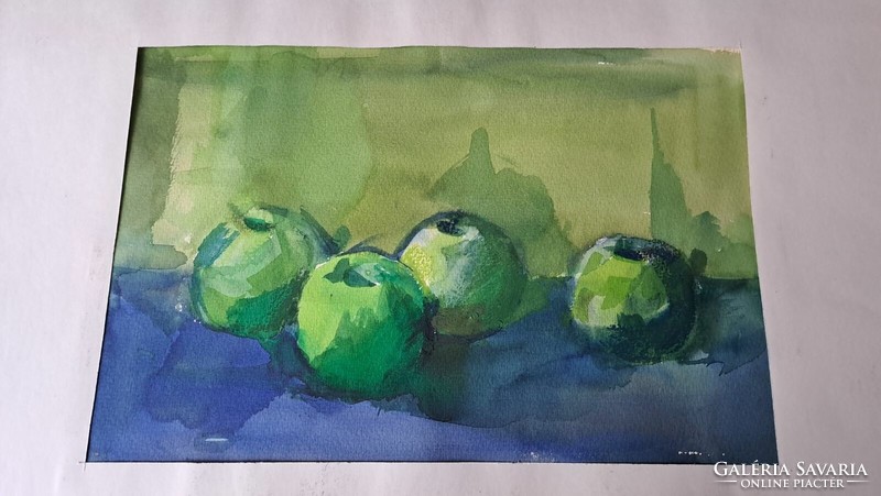 Hungarian painter: fruit still life