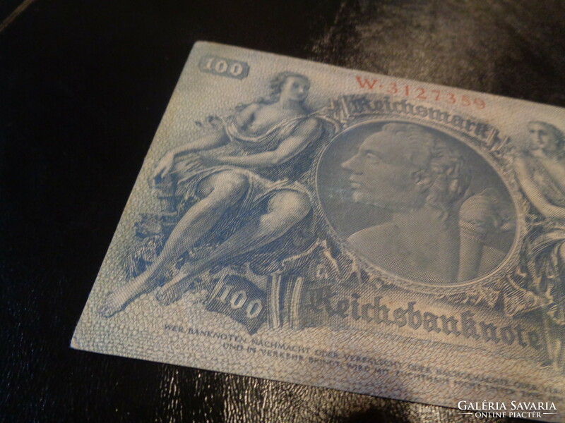 100 Reichmarks 1924. Nice condition.