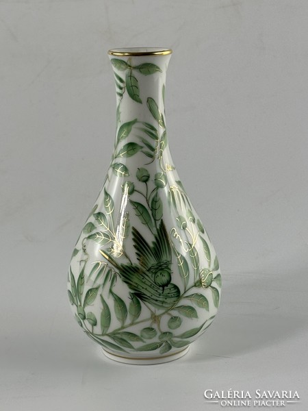 Herend zova vase with butterfly