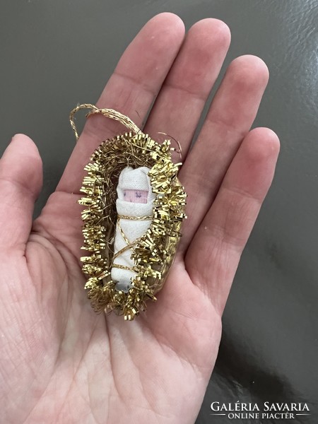 Swaddling baby Christmas tree decoration