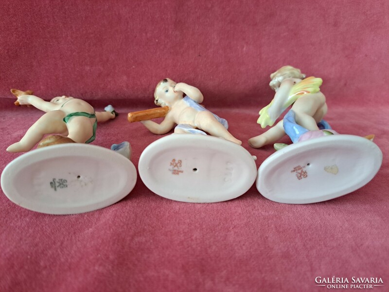 Ilmenau dancing child porcelain figurines