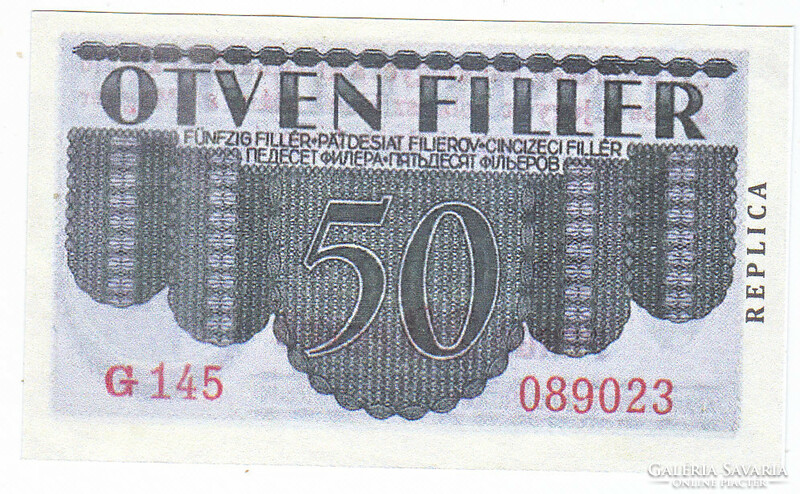 Hungary 50-filer replica 1938