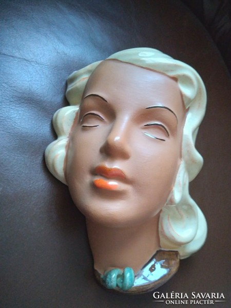 Art deco wall mask