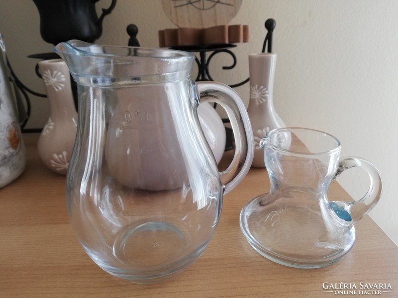 Glass jug + small spout