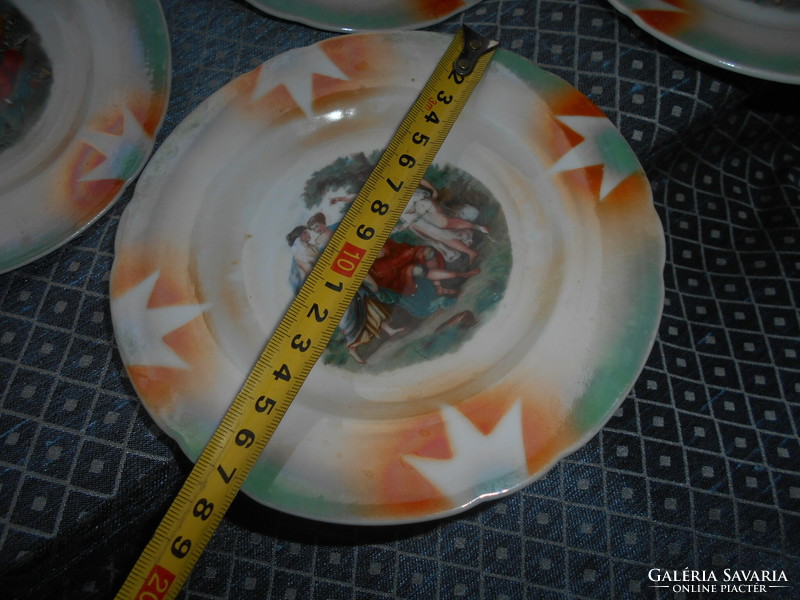 4 db antik jelenetes   tányér 1050 Ft/ db