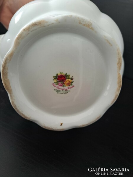 Royal Albert Old Country Roses nagyméretű porcelán kanna