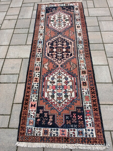 Iranian hand-knotted carpet 185x68cm.. Negotiable!