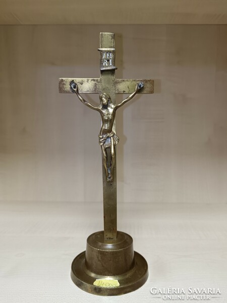 Brass crucifix