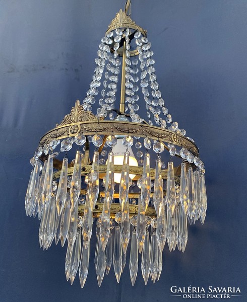 Perfect French chandelier.